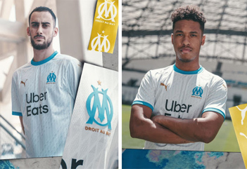 Olympique Marseille football shirts 2020-21